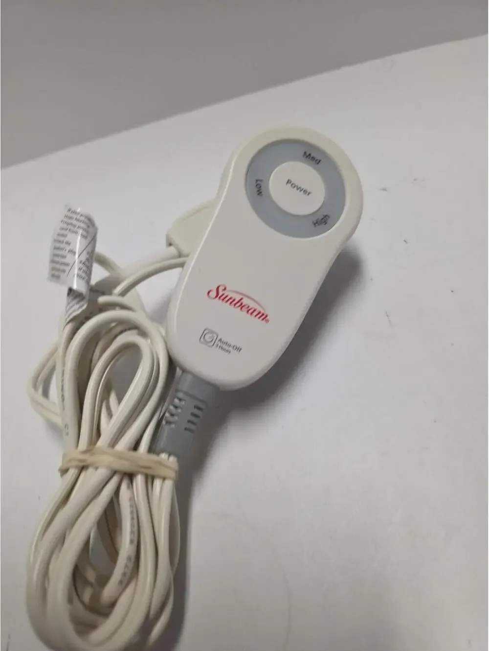 Sunbeam Style M85AP 3-Prong Electric Heated Blanket Control Controller TESTED